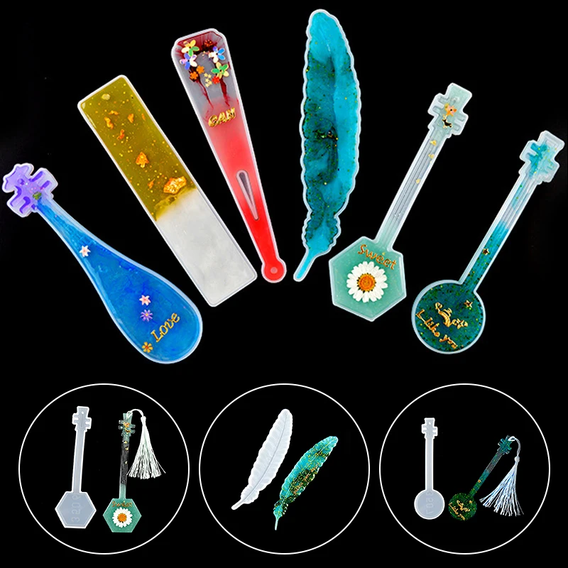 Bookmark Silicone Resin Mold High Quality Crystal Epoxy Crafts Making Diy Bookmark Jewelry Accessories For Friends Birthday Gift
Bookmark Silicone Resin Mold High Quality Crystal Epoxy Crafts Making Diy Bookmark Jewelry Accessories For Friends Birthday Gift