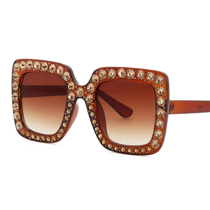2020 Vintage Oversized Square Colorful Diamond Sunglasses Women Luxury Crystal Fashion Glasses Female Four Square Mirror Shades
2020 Vintage Oversized Square Colorful Diamond Sunglasses Women Luxury Crystal Fashion Glasses Female Four Square Mirror Shades