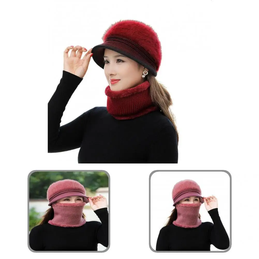 Imitation Rabbit Fur 2Pcs/Set Stylish Solid Color Fluffy Hat Scarf Soft Texture Cap Neckerchief Wide Brim for Outdoor
Imitation Rabbit Fur 2Pcs/Set Stylish Solid Color Fluffy Hat Scarf Soft Texture Cap Neckerchief Wide Brim for Outdoor