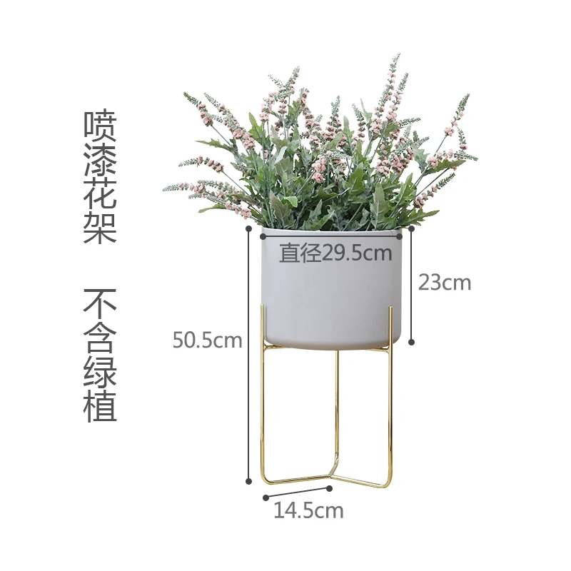 Creative Nordic wrought iron flower shelf balcony living room indoor floor simple home flower pot green dill flower stand
Creative Nordic wrought iron flower shelf balcony living room indoor floor simple home flower pot green dill flower stand