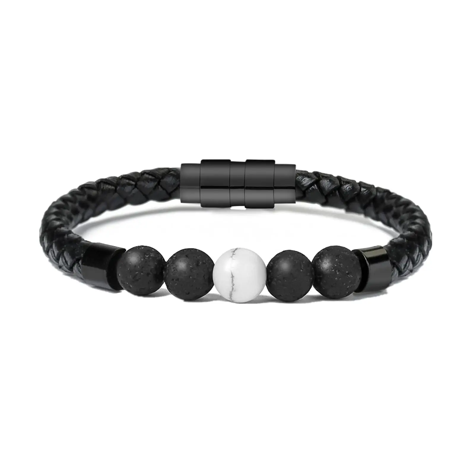 Cremation Jewelry Urn Bracelet for Ashes for Women Men Lava Stone Genuine Leather Memorial Bracelets
Cremation Jewelry Urn Bracelet for Ashes for Women Men Lava Stone Genuine Leather Memorial Bracelets