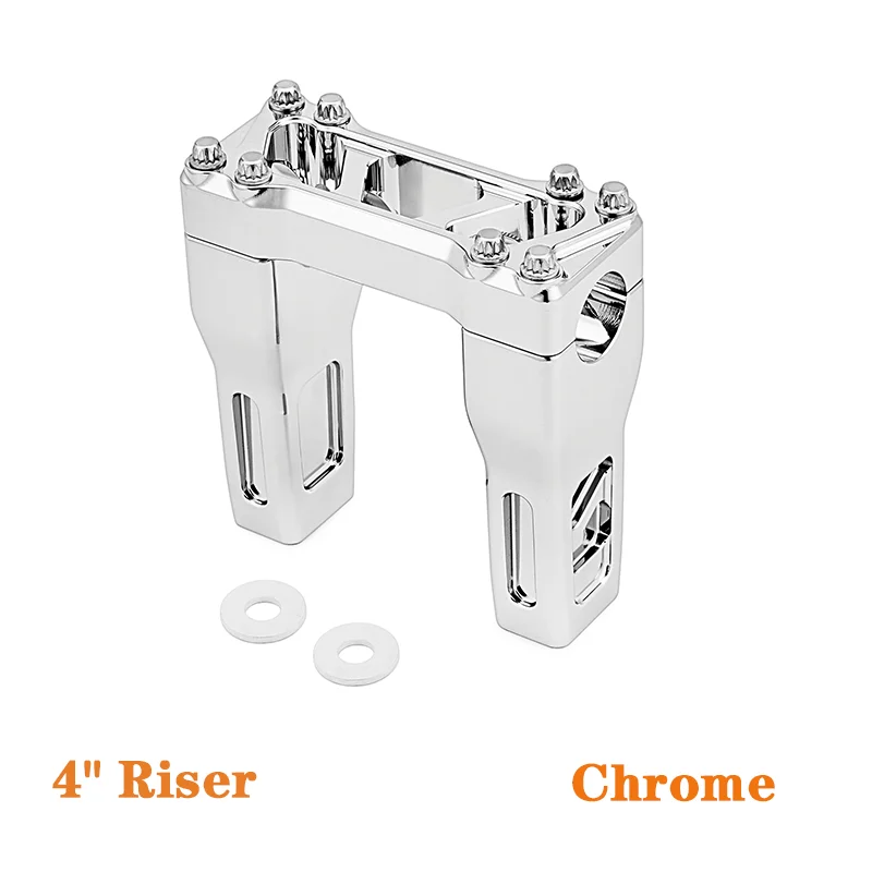 Motorcycle 4" Riser 1" Handlebar Clamp For Harley-Davidson Dyna Street Bob /Softail Fat Boy/Sportster 1200&883/Touring Road King
Motorcycle 4" Riser 1" Handlebar Clamp For Harley-Davidson Dyna Street Bob /Softail Fat Boy/Sportster 1200&883/Touring Road King