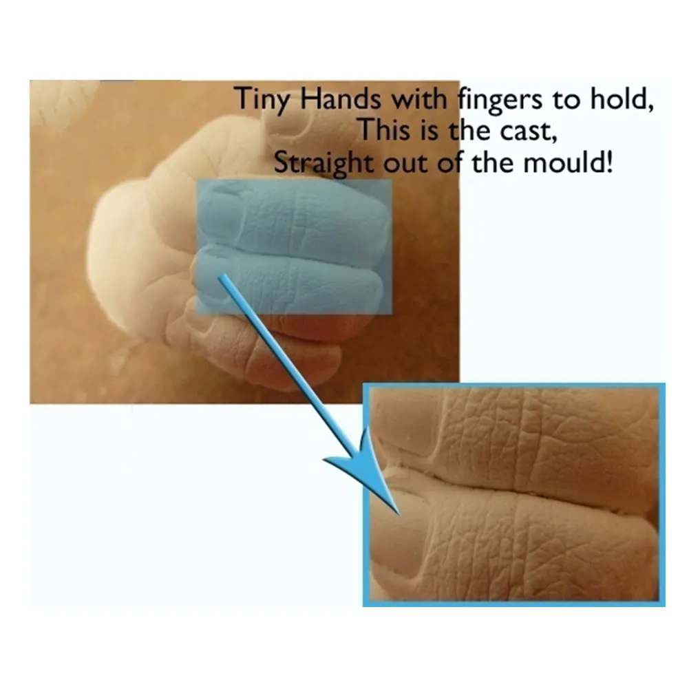 Baby 3D Hand and Foot Print Plaster Casting Kit Handprint Footprint naissance Gift
Baby 3D Hand and Foot Print Plaster Casting Kit Handprint Footprint naissance Gift