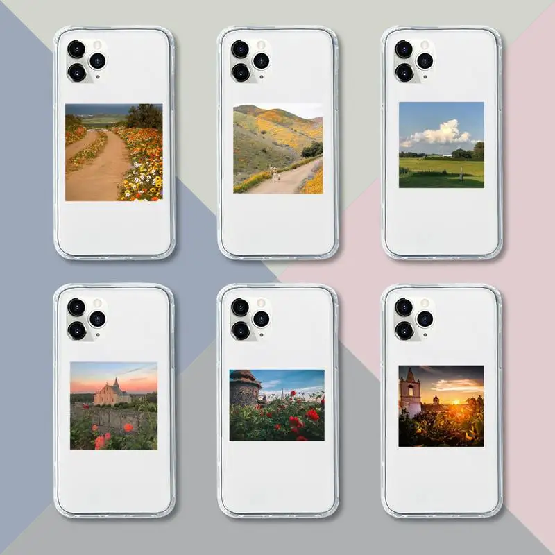 Cottagecore Style Phone Case Transparent For iPhone 13 12 11 pro mini XS XR X max 5 6 s 7 8 plus Soft Clear Mobile bags
Cottagecore Style Phone Case Transparent For iPhone 13 12 11 pro mini XS XR X max 5 6 s 7 8 plus Soft Clear Mobile bags
