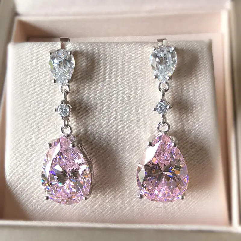 Jazaz Luxury 100% 925 Sterling Silver Moissanite Gemstone Birthstone Drop Dangle Earrings Anniversary Birthday Women Gift B0697
Jazaz Luxury 100% 925 Sterling Silver Moissanite Gemstone Birthstone Drop Dangle Earrings Anniversary Birthday Women Gift B0697