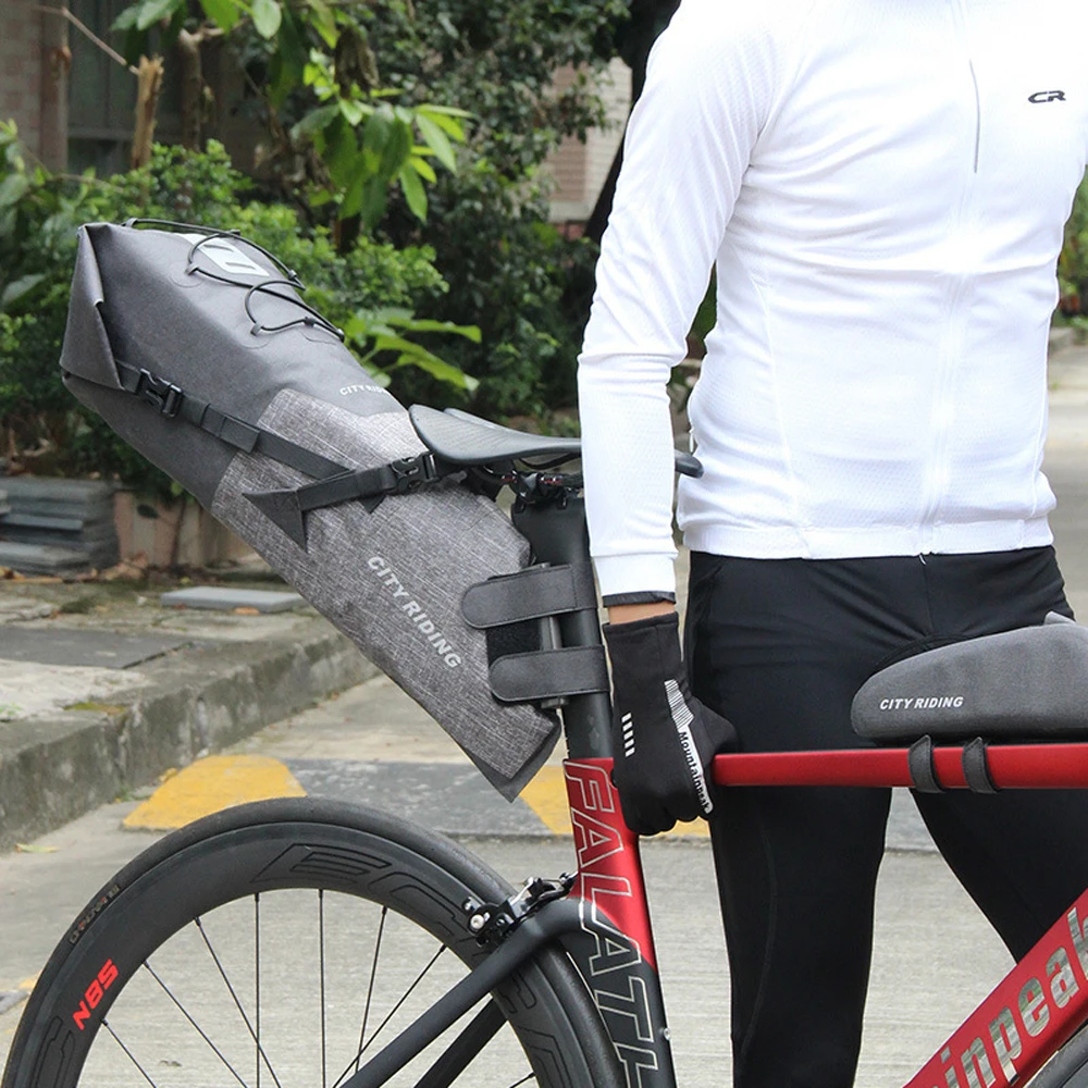 2020 New 10L/12L/13L/14L 100% Waterproof Bike Bag Bicycle Saddle Bag Cycling Mountain Bike Back Seat Rear Bag Bike Accessories
2020 New 10L/12L/13L/14L 100% Waterproof Bike Bag Bicycle Saddle Bag Cycling Mountain Bike Back Seat Rear Bag Bike Accessories