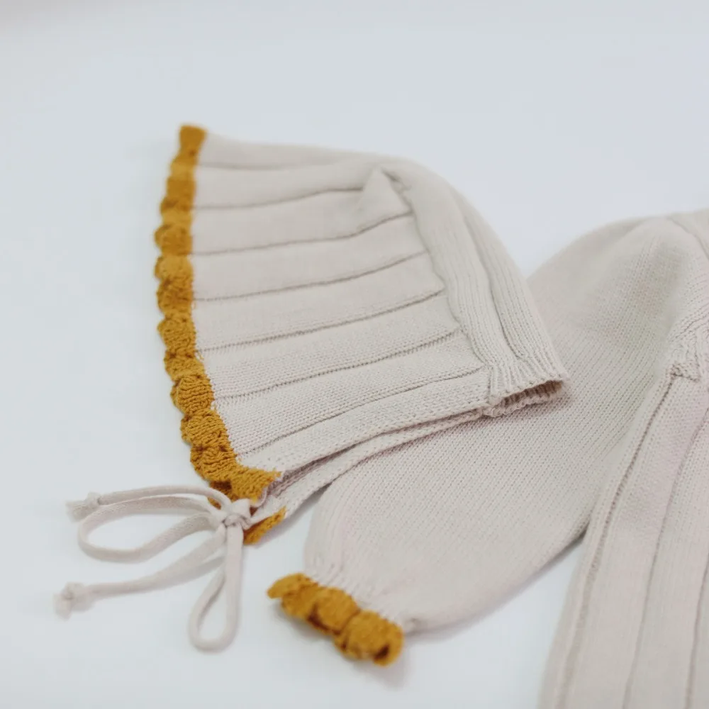 Newborn Baby Jumpsuit With Hat Knitted Baby Romper Sweater Autumn Infant Jumpsuit Cotton Toddler Romper Princess For Girls
Newborn Baby Jumpsuit With Hat Knitted Baby Romper Sweater Autumn Infant Jumpsuit Cotton Toddler Romper Princess For Girls