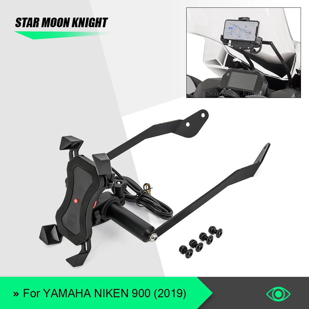 NIKEN 900 Motorcycle windshield Stand Holder Phone Mobile Phone GPS Navigation Plate Bracket For YAMAHA NIKEN 900 2019 gps kit
NIKEN 900 Motorcycle windshield Stand Holder Phone Mobile Phone GPS Navigation Plate Bracket For YAMAHA NIKEN 900 2019 gps kit