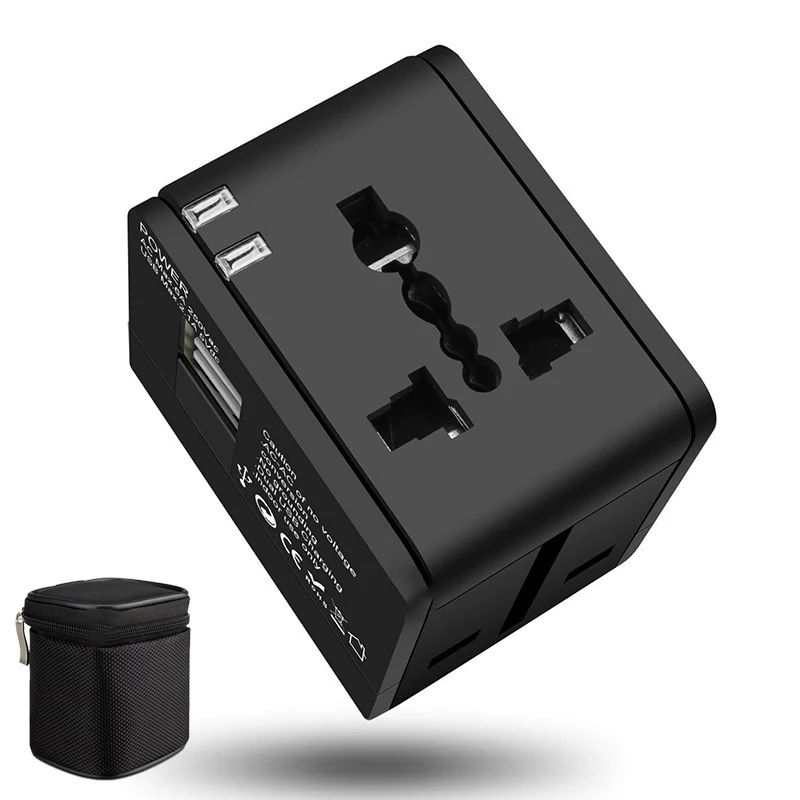 Conversion Plug Multinational Global Travel Plug Adapter Multi-Function Adapter Usb2.1A Multi-Country Universal Adapter Adapter
Conversion Plug Multinational Global Travel Plug Adapter Multi-Function Adapter Usb2.1A Multi-Country Universal Adapter Adapter