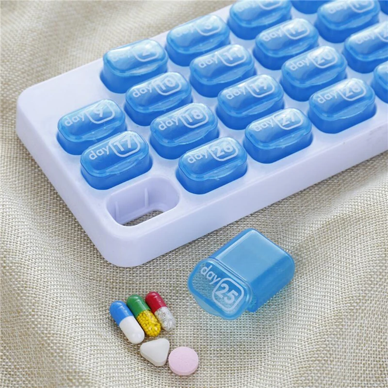 Weekly 7 Days Pill Medicine Box Holder Organizer Weekly 7 Day 31 Slots Pill Storage Box For Medications Supplements Vitamins
Weekly 7 Days Pill Medicine Box Holder Organizer Weekly 7 Day 31 Slots Pill Storage Box For Medications Supplements Vitamins