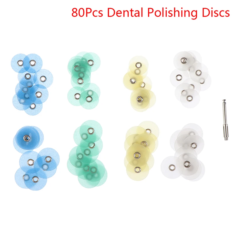 80pcs Finishing Dental Discs Dental Polishing Strips Mandrel Set Dental Supplies Resin Filling Material Dentist Tools Hot
80pcs Finishing Dental Discs Dental Polishing Strips Mandrel Set Dental Supplies Resin Filling Material Dentist Tools Hot