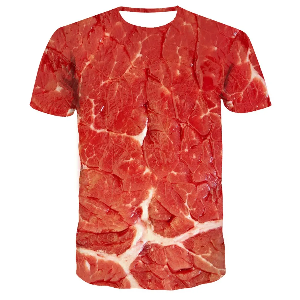 High Quality Tshirt Men Women Hot 3d Print Funny Fresh Meat Short-sleeved Shirt Children's Clothing Tshirt Top Tees
High Quality Tshirt Men Women Hot 3d Print Funny Fresh Meat Short-sleeved Shirt Children's Clothing Tshirt Top Tees