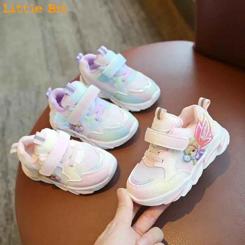 Fairy Colorful Children's Shoes 1-6 Years Old Girl Cartoon Sweet Breathable Net School Sports
Fairy Colorful Children's Shoes 1-6 Years Old Girl Cartoon Sweet Breathable Net School Sports