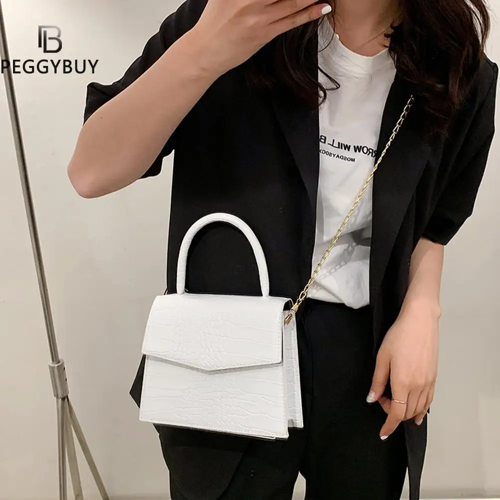 Luxury Hand Bag Female Travel Women Solid Color Chain Design Alligator Pattern Messenger Bag PU Leather Chain Purse
Luxury Hand Bag Female Travel Women Solid Color Chain Design Alligator Pattern Messenger Bag PU Leather Chain Purse