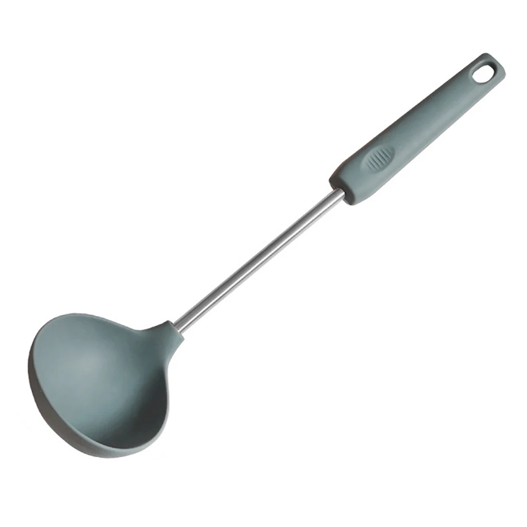 Kitchen Utensil Silicone Cooking Frying Spatula Soup Ladle Turner Soup Spoon Non-Stick Porridge Cooking Utensils Spatula Ladle
Kitchen Utensil Silicone Cooking Frying Spatula Soup Ladle Turner Soup Spoon Non-Stick Porridge Cooking Utensils Spatula Ladle