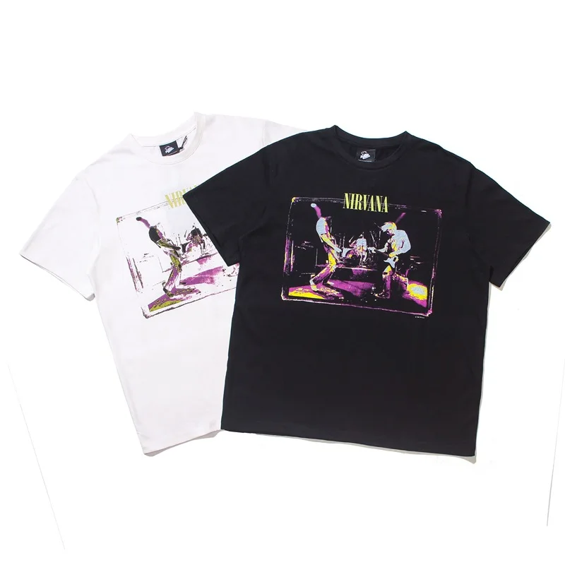 Fashion Oversized Short Sleeve Tshirt Summer High Street Nirvana T Shirt Print Unisex Hip Hop Men Women T-shirt
Fashion Oversized Short Sleeve Tshirt Summer High Street Nirvana T Shirt Print Unisex Hip Hop Men Women T-shirt