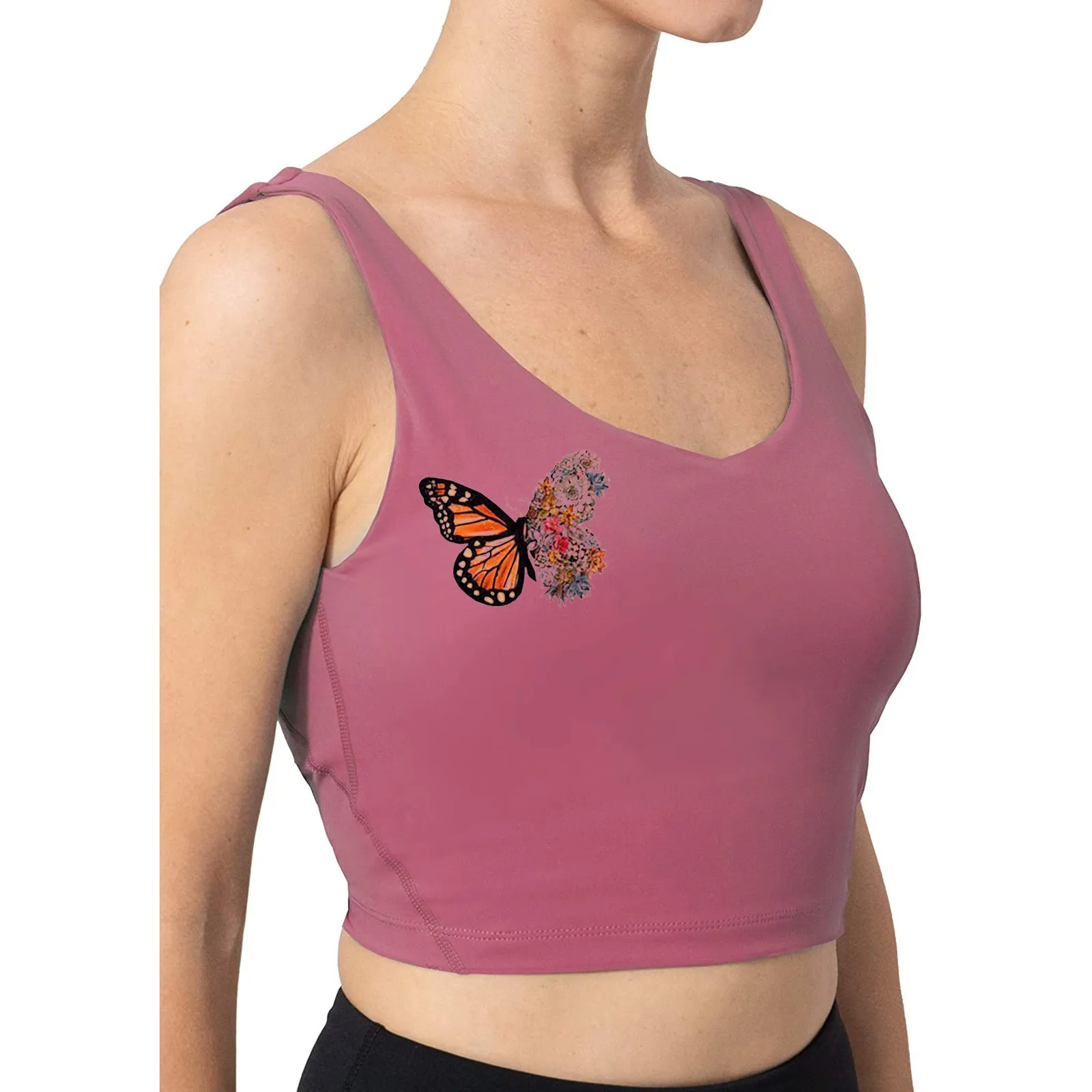 Fashion Tanks Women Tops Sleeveless Casual Vest Ladies Chest pad movement Short Tank Tops Harajuku Summer Clothes
Fashion Tanks Women Tops Sleeveless Casual Vest Ladies Chest pad movement Short Tank Tops Harajuku Summer Clothes