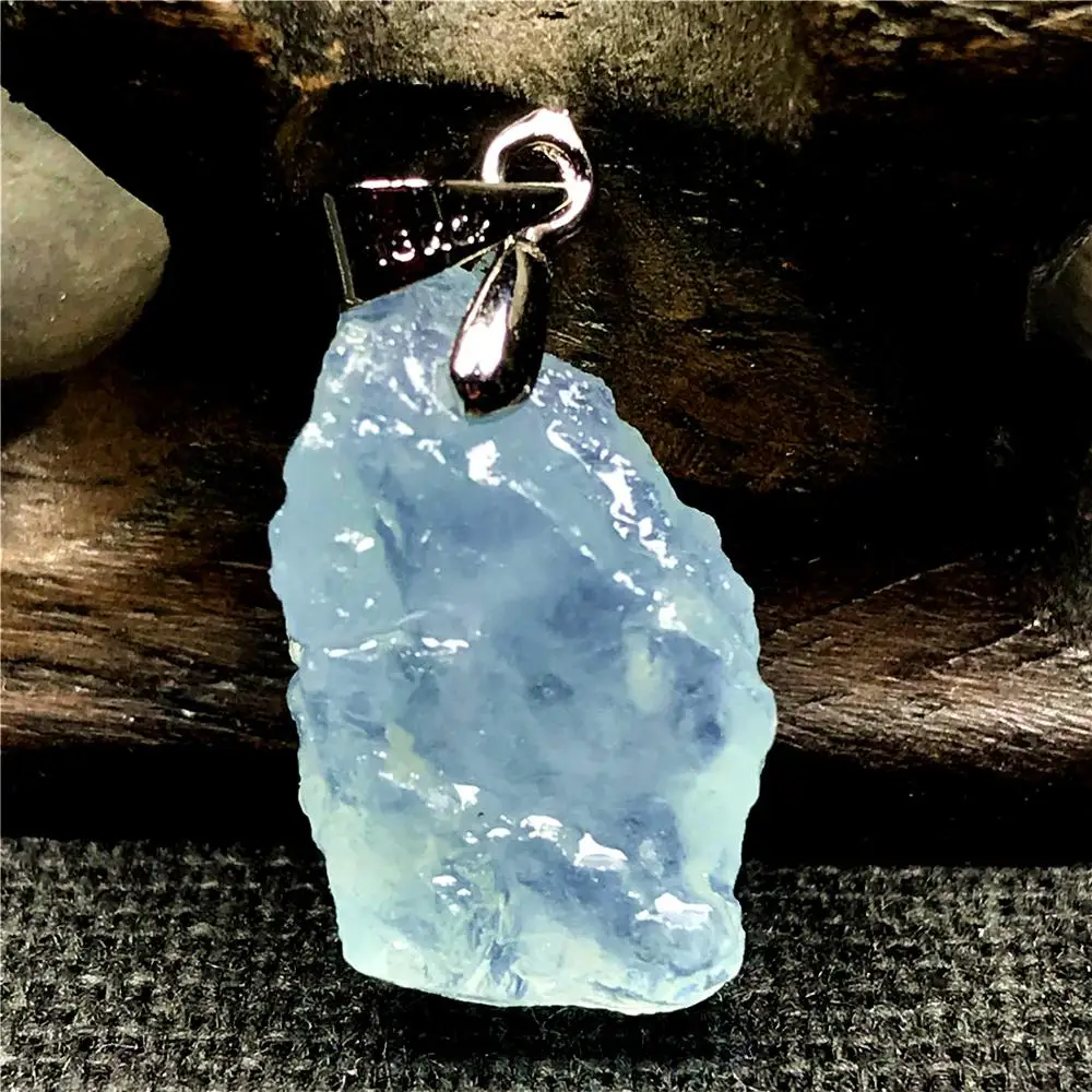 Genuine Natural Ocean Blue Aquamarine Pendant Jewelry For Woman Men Silver Stone Silver 20x11x7mm Beads Clear Gemstone AAAAA
Genuine Natural Ocean Blue Aquamarine Pendant Jewelry For Woman Men Silver Stone Silver 20x11x7mm Beads Clear Gemstone AAAAA