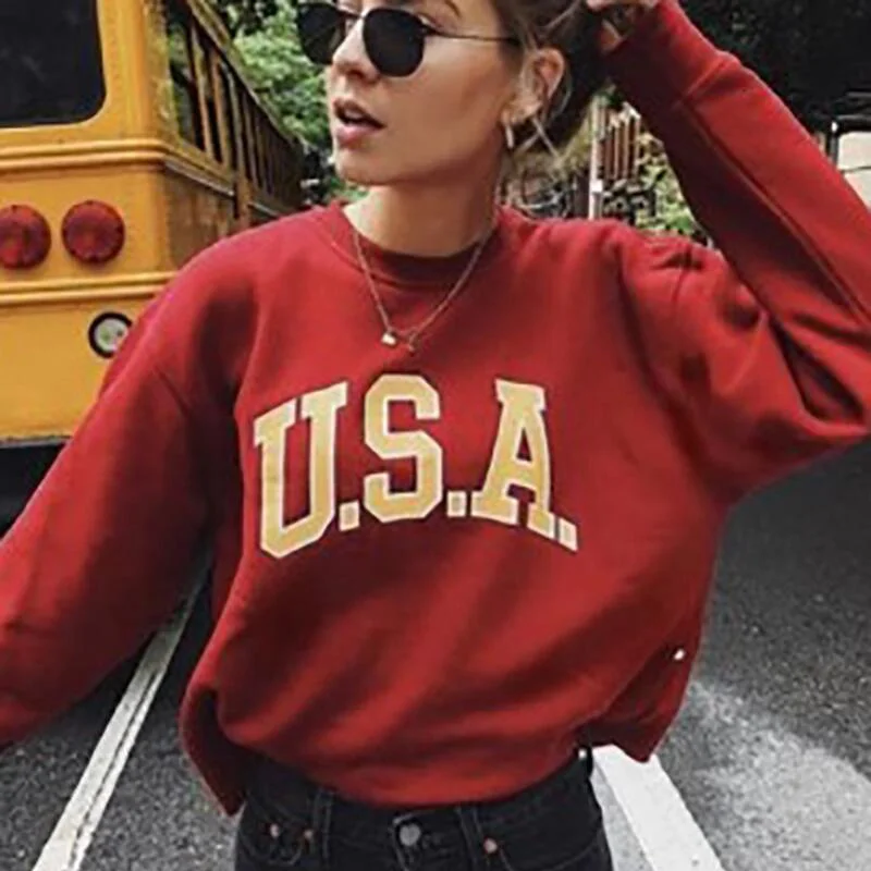 Autumn New Style Lady Pure Color Hoodie Explodes Paragraph Recreational Print Hoodie Sport Coat Woman
Autumn New Style Lady Pure Color Hoodie Explodes Paragraph Recreational Print Hoodie Sport Coat Woman