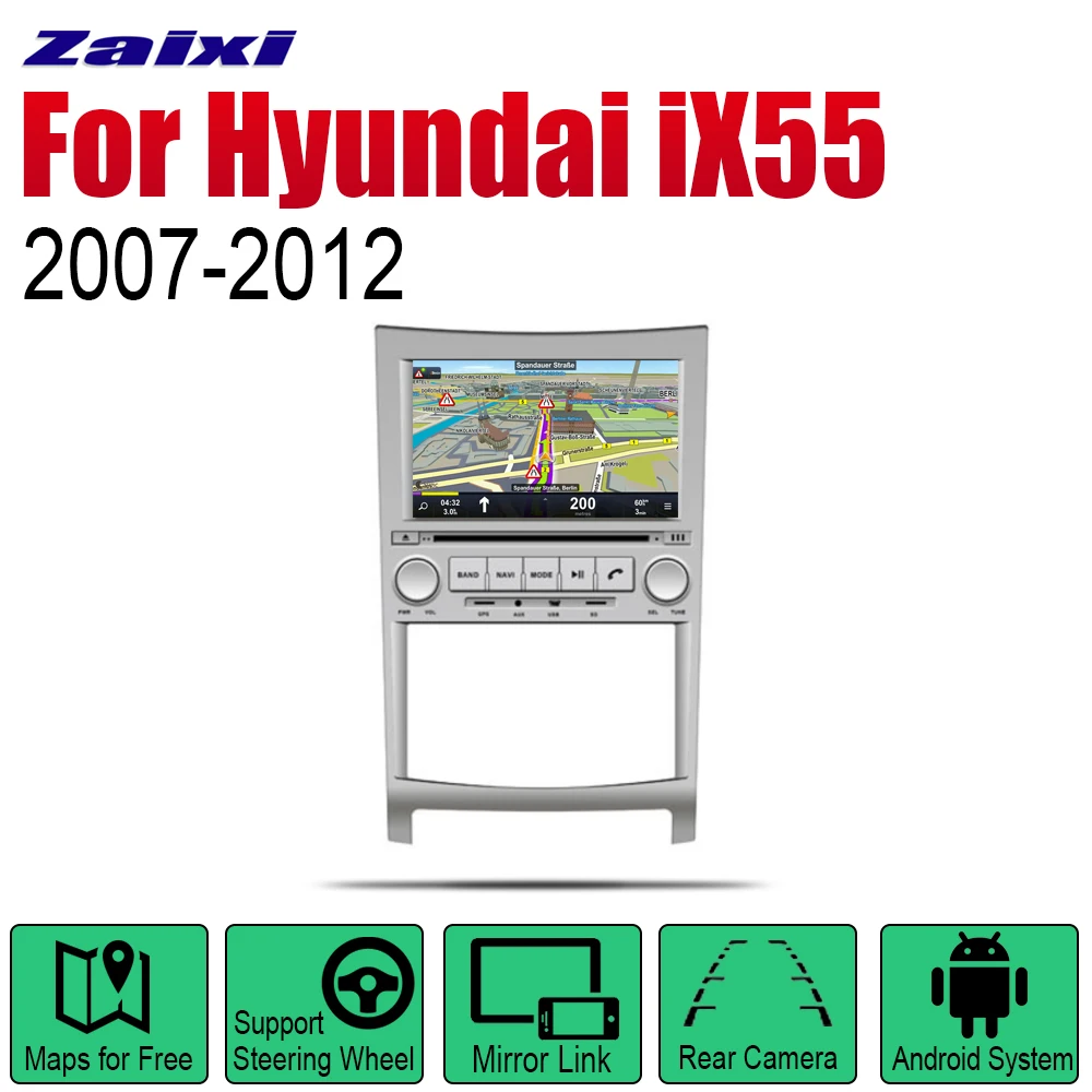 Автомагнитола ZaiXi, 2 Din, Android, DVD, для Hyundai Veracruz iX55 2007 ~ 2012, автомобильный мультимедийный плеер, система GPS-навигации, радио, стерео
Автомагнитола ZaiXi, 2 Din, Android, DVD, для Hyundai Veracruz iX55 2007 ~ 2012, автомобильный мультимедийный плеер, система GPS-навигации, радио, стерео