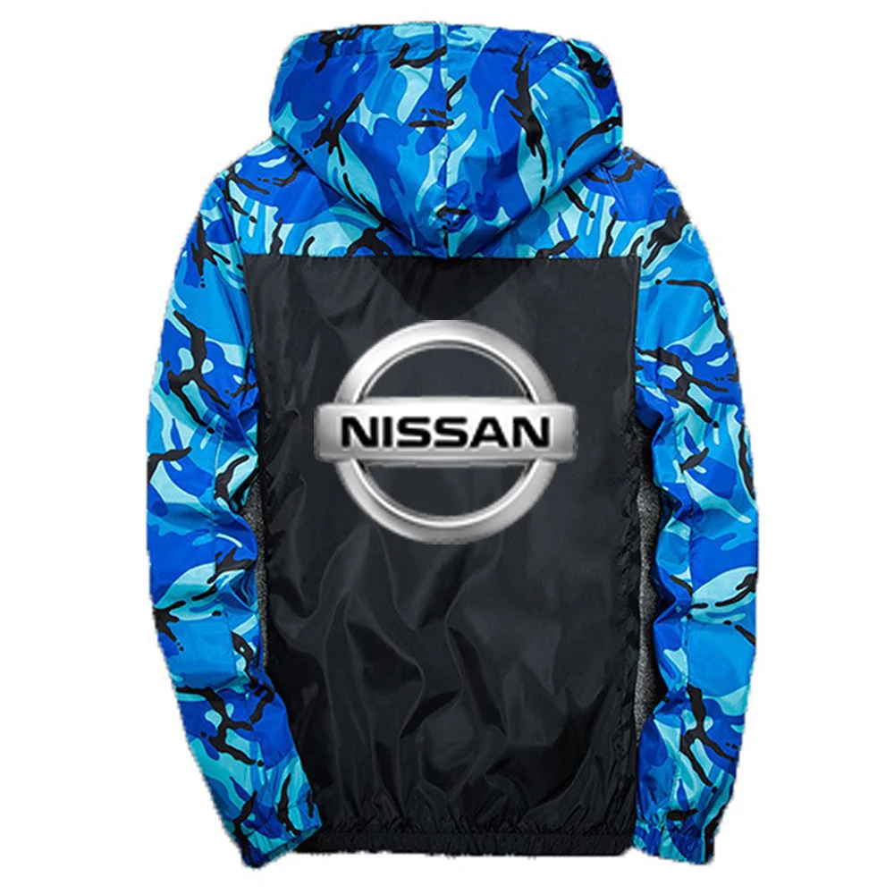 New 2021 Spring Autumn Nissan Logo Men's Windbreaker Casual Harajuku Camou Slim Handsome Sports Splicing Hoodies Clothing Coat
New 2021 Spring Autumn Nissan Logo Men's Windbreaker Casual Harajuku Camou Slim Handsome Sports Splicing Hoodies Clothing Coat