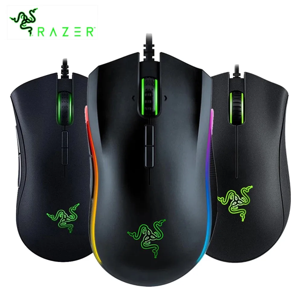 For Razer Death Adder Essential Gaming Mouse Mice 6400DPI Optical eSports Wired Mouse Laptop PC Gamer Tournament Edition
For Razer Death Adder Essential Gaming Mouse Mice 6400DPI Optical eSports Wired Mouse Laptop PC Gamer Tournament Edition