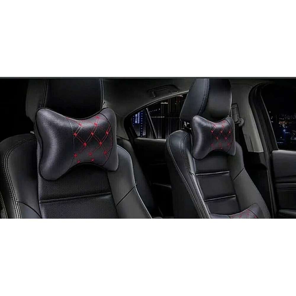 Accessories Car Headrest Black Comfortable Neck Pillow Office PU Leather 26cm×18cm×8cm
Accessories Car Headrest Black Comfortable Neck Pillow Office PU Leather 26cm×18cm×8cm