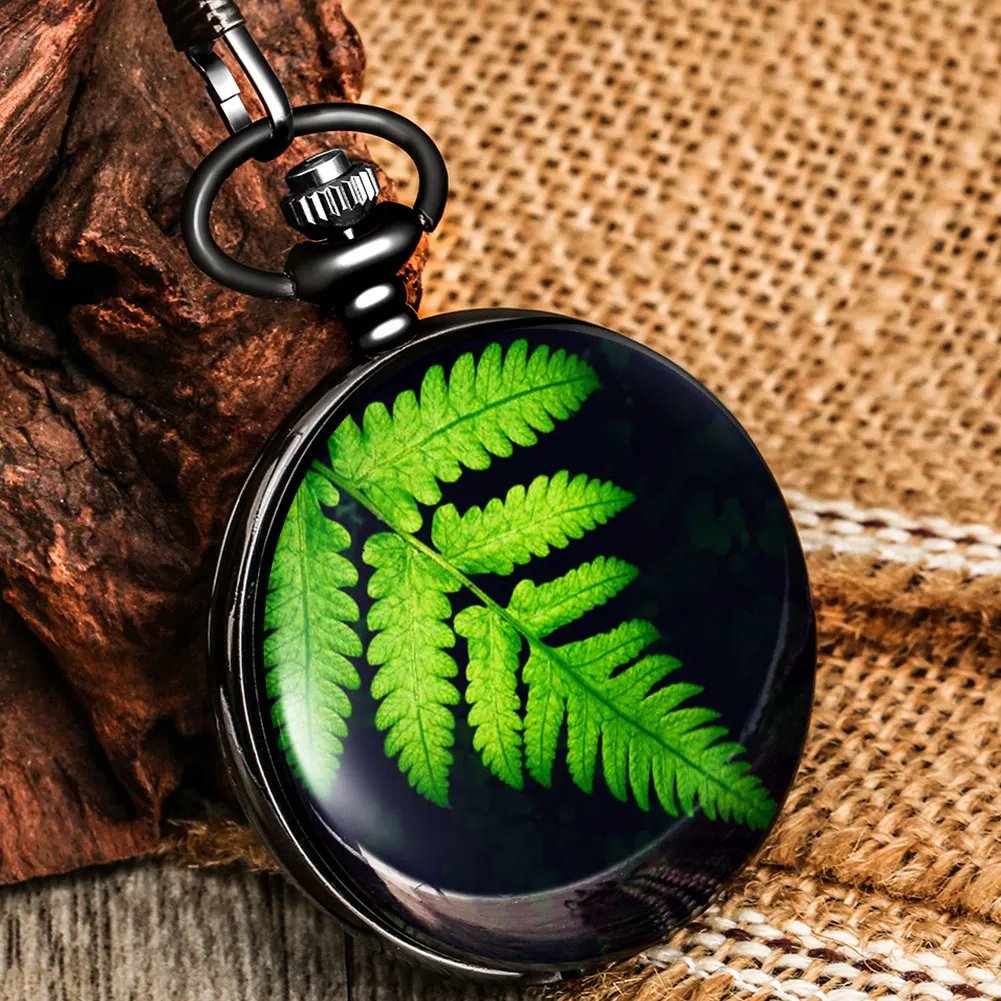 Harajuku Style Small Fresh Green Leaf Pocket Watch Black Smooth Flip Cover White Quartz Dial Thick Chain Pendant Watches 2021
Harajuku Style Small Fresh Green Leaf Pocket Watch Black Smooth Flip Cover White Quartz Dial Thick Chain Pendant Watches 2021