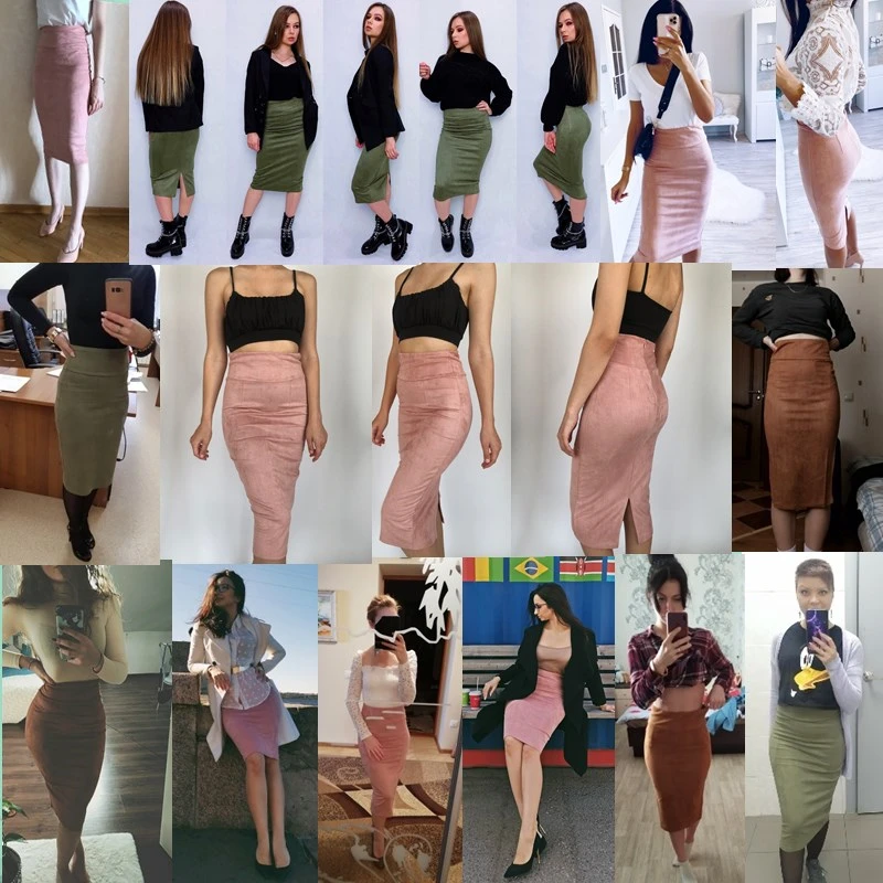 Midi High Waist Suede Pencil Skirts Women 2020 Autumn Fashion Bodycon Sexy Slim Women Skirt Regular Office Lady Bottoms Inman
Midi High Waist Suede Pencil Skirts Women 2020 Autumn Fashion Bodycon Sexy Slim Women Skirt Regular Office Lady Bottoms Inman