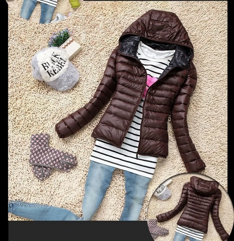 GOOHOJIO Hot Autumn Winter Hooded Down Jackets For Women Candy Color Warm Female Long Coats Ladies Outerwear Clothes Short Style
GOOHOJIO Hot Autumn Winter Hooded Down Jackets For Women Candy Color Warm Female Long Coats Ladies Outerwear Clothes Short Style