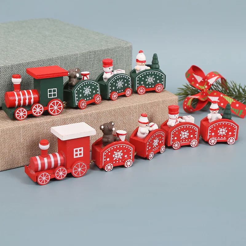 Train Christmas Xmas Table Decor Wooden DIY New Year Kids Gift Desk Ornaments Christmas Party Office Home Decoration Accessories
Train Christmas Xmas Table Decor Wooden DIY New Year Kids Gift Desk Ornaments Christmas Party Office Home Decoration Accessories