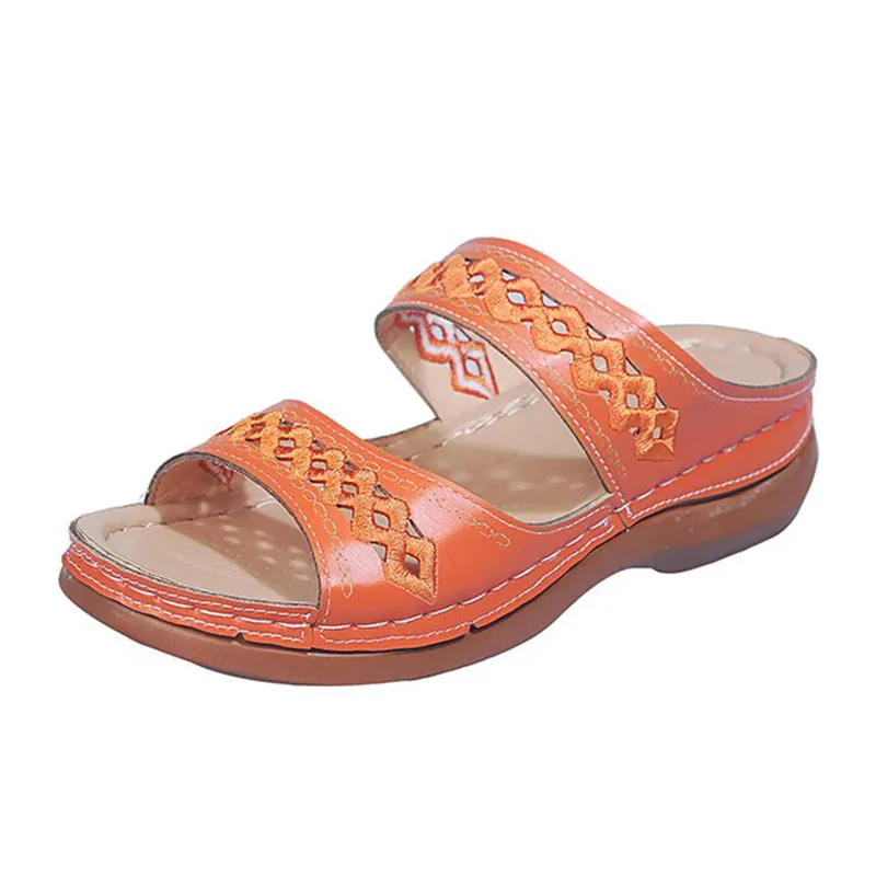 Women's Flip Flops Fashion Wedges Casual Shoes Female Slides Slippers Low Heels Sandals Women Flip Flops Beach Shoe Size 35-43
Women's Flip Flops Fashion Wedges Casual Shoes Female Slides Slippers Low Heels Sandals Women Flip Flops Beach Shoe Size 35-43