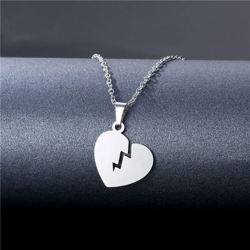 

Stainless Steel Heartbeat Necklace Pendant For Women Fashion Electrocardiogram Love Heart Shaple Choker Nurse Doctor Lover Gift