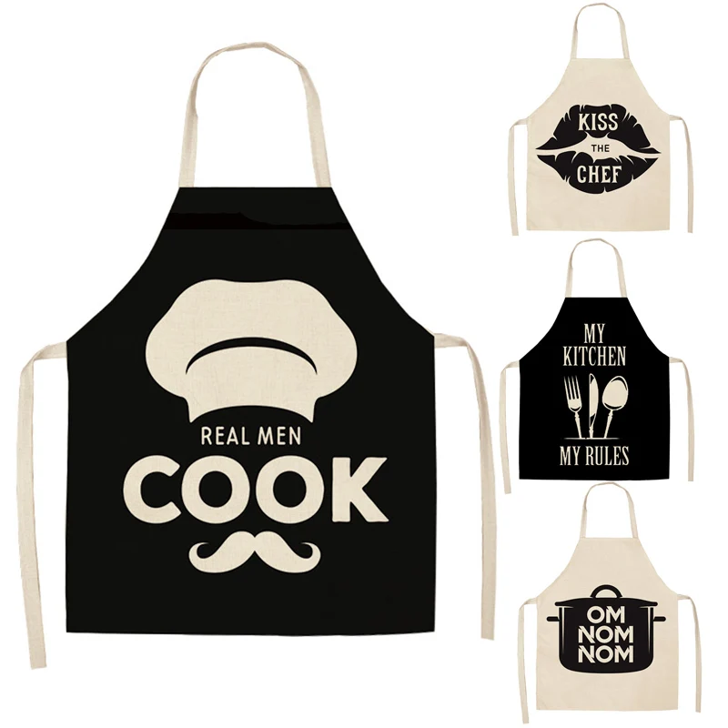 Kitchen Aprons Black and White Geometric Letter Cotton Linen Unisex Home Cooking Baking Shop Cleaning Bibs 66x47cm 47x38cm
Kitchen Aprons Black and White Geometric Letter Cotton Linen Unisex Home Cooking Baking Shop Cleaning Bibs 66x47cm 47x38cm