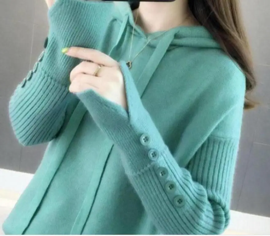 2021 spring and autumn winter with New style fashion Long sleeve Women's Sweater coat 
2021 spring and autumn winter with New style fashion Long sleeve Women's Sweater coat
