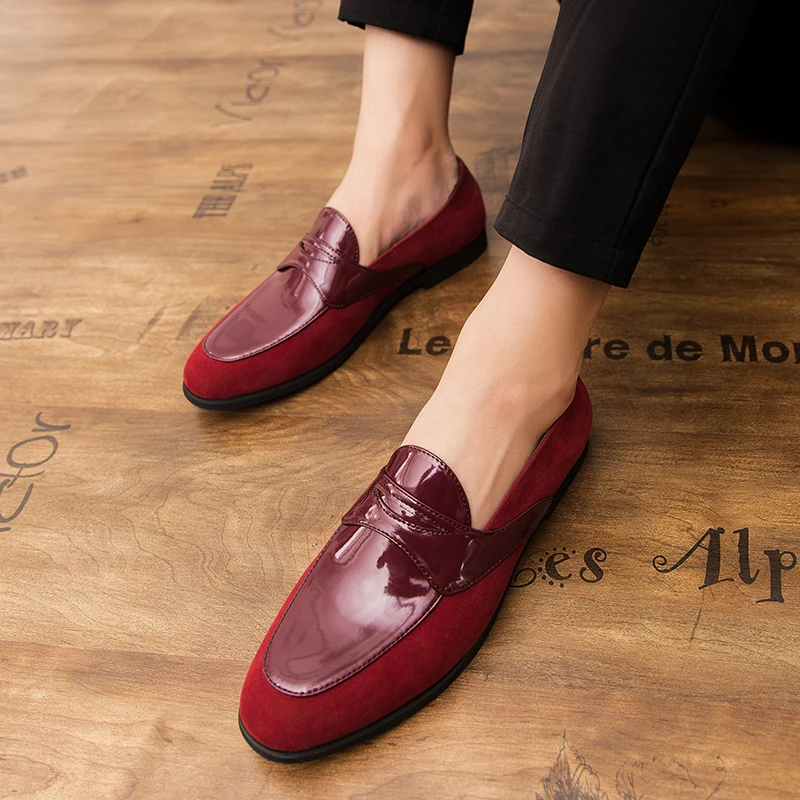 Fashion outdoor Men Shoes Brand Leather Casual Driving Shoes schoes Men Loafers Moccasins Slip on Italian Shoes for Men w5
Fashion outdoor Men Shoes Brand Leather Casual Driving Shoes schoes Men Loafers Moccasins Slip on Italian Shoes for Men w5