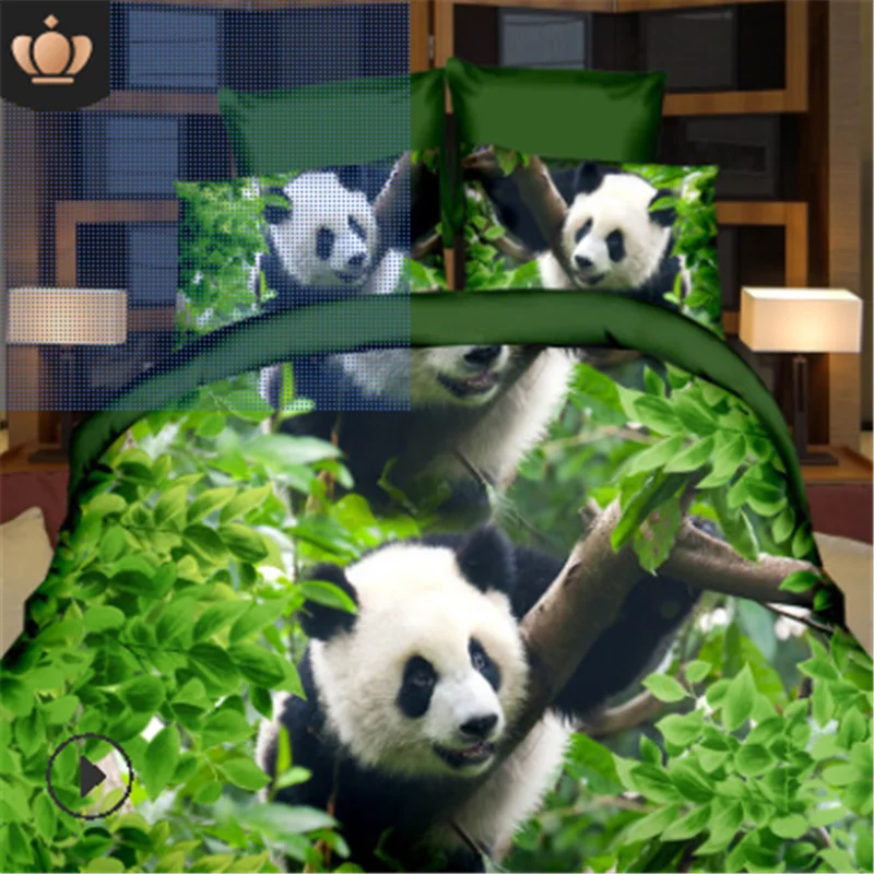 Panda Bedding Set Duvet Cover Set 3d Bedding Set Fashion Design duvet cover flat sheet pillowcase
Panda Bedding Set Duvet Cover Set 3d Bedding Set Fashion Design duvet cover flat sheet pillowcase