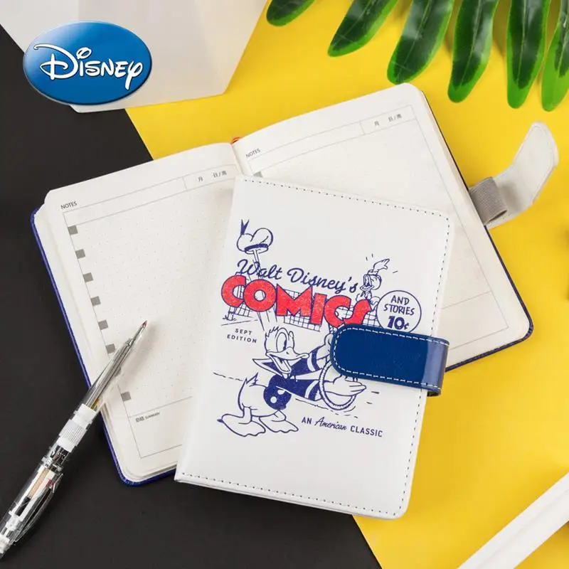 Disney Donald Duck A6 Leather Notebook Blue and White Cartoon Student Creative Notebook Handbook
Disney Donald Duck A6 Leather Notebook Blue and White Cartoon Student Creative Notebook Handbook