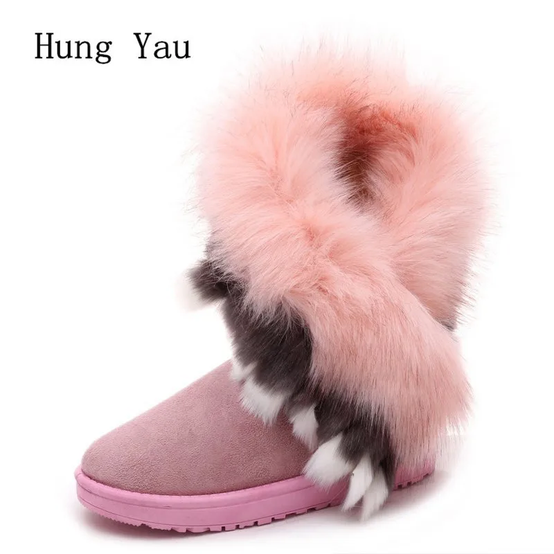 Winter Women Snow Boots Ankle Martin Outdoor Warm Female Casual Shoes Short Plush Flat Fashion Slip On Platform Plus Size 36-42
Winter Women Snow Boots Ankle Martin Outdoor Warm Female Casual Shoes Short Plush Flat Fashion Slip On Platform Plus Size 36-42