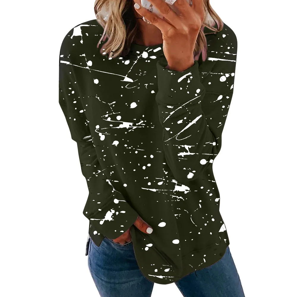 Jocoo Jolee Women Casual Long Sleeve Striped Print Loose T Shirt Elegant Color Block Oversized Tops 2021 New Tie Dye Pullovers
Jocoo Jolee Women Casual Long Sleeve Striped Print Loose T Shirt Elegant Color Block Oversized Tops 2021 New Tie Dye Pullovers