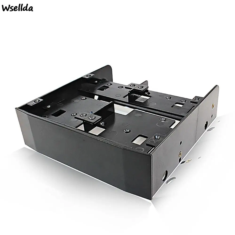 

5.25" To 3.5" 2.5" Hdd/Ssd Floppy-Drive Bay ray Bracket Mounting HDD Adapter SSD Hard Drive Supports up to 6*2.5" hard drives