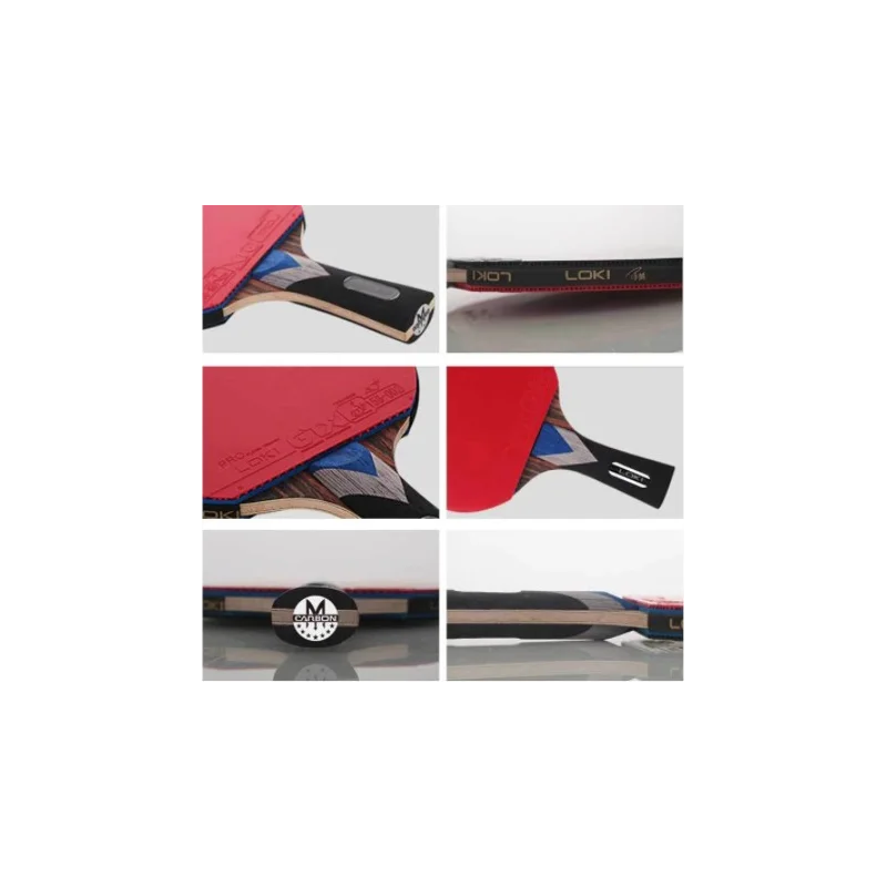 Loki 7 Star Table Tennis Racket Professional Offensive Ping Pong Racket Paddle With ITTF Certification GTX Rubber -40
Loki 7 Star Table Tennis Racket Professional Offensive Ping Pong Racket Paddle With ITTF Certification GTX Rubber -40