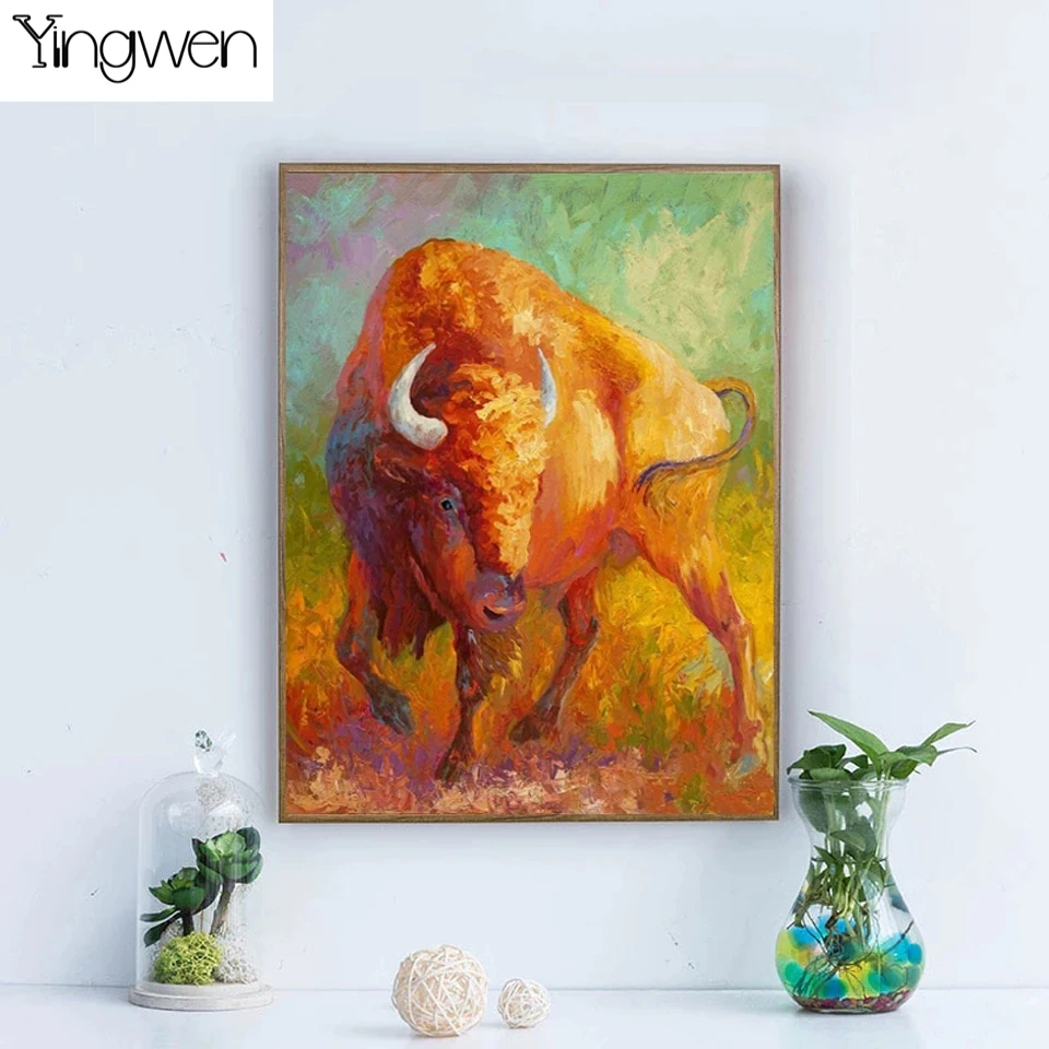 5D Diy Diamond Painting Oil Painting Big Cattle Mosaic Full Diamond Embroidery Cross Stitch Kits Art Home Decorative Painting
5D Diy Diamond Painting Oil Painting Big Cattle Mosaic Full Diamond Embroidery Cross Stitch Kits Art Home Decorative Painting