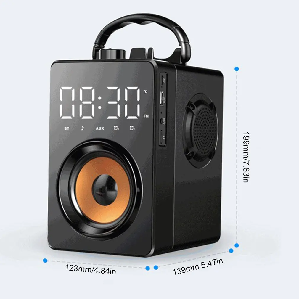 H3 Portable Bluetooth Speaker Wireless Stereo Subwoofer Bass Speakers Column Support FM Radio TF AUX USB Remote Control
H3 Portable Bluetooth Speaker Wireless Stereo Subwoofer Bass Speakers Column Support FM Radio TF AUX USB Remote Control