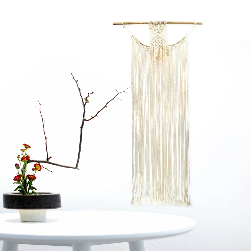 Macrame Wall Hanging Wooden Nursery Tapestry Farmhouse Hall Sitting Decoration Boho Style Dorm Room Bedroom Home Decor Gift
Macrame Wall Hanging Wooden Nursery Tapestry Farmhouse Hall Sitting Decoration Boho Style Dorm Room Bedroom Home Decor Gift