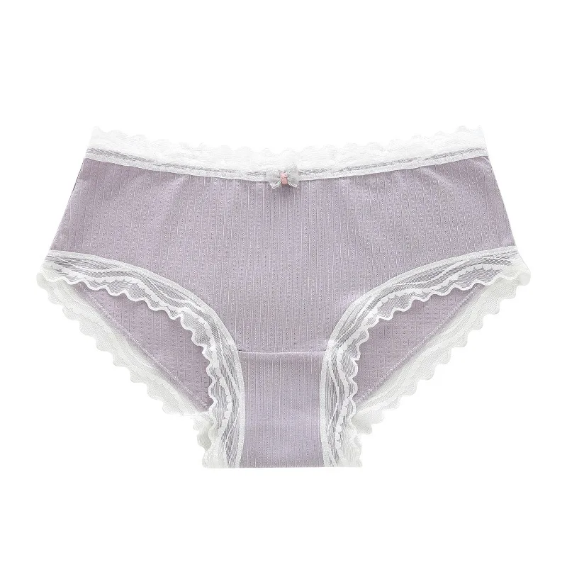 Modal Underwear Women's Lace Student Briefs High Elasticity Breathable Pants Low Waist Ladies Underwear Sexi Panti Lingerie Pink
Modal Underwear Women's Lace Student Briefs High Elasticity Breathable Pants Low Waist Ladies Underwear Sexi Panti Lingerie Pink