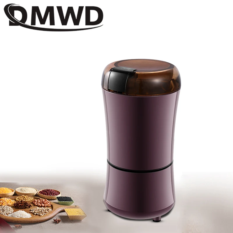 DMWD Electric Coffee Grinder Herbs Grain Crusher Burr Mill Mini Nuts Seeds Coffee Bean Grinding Machine Stainless Steel Blade EU
DMWD Electric Coffee Grinder Herbs Grain Crusher Burr Mill Mini Nuts Seeds Coffee Bean Grinding Machine Stainless Steel Blade EU