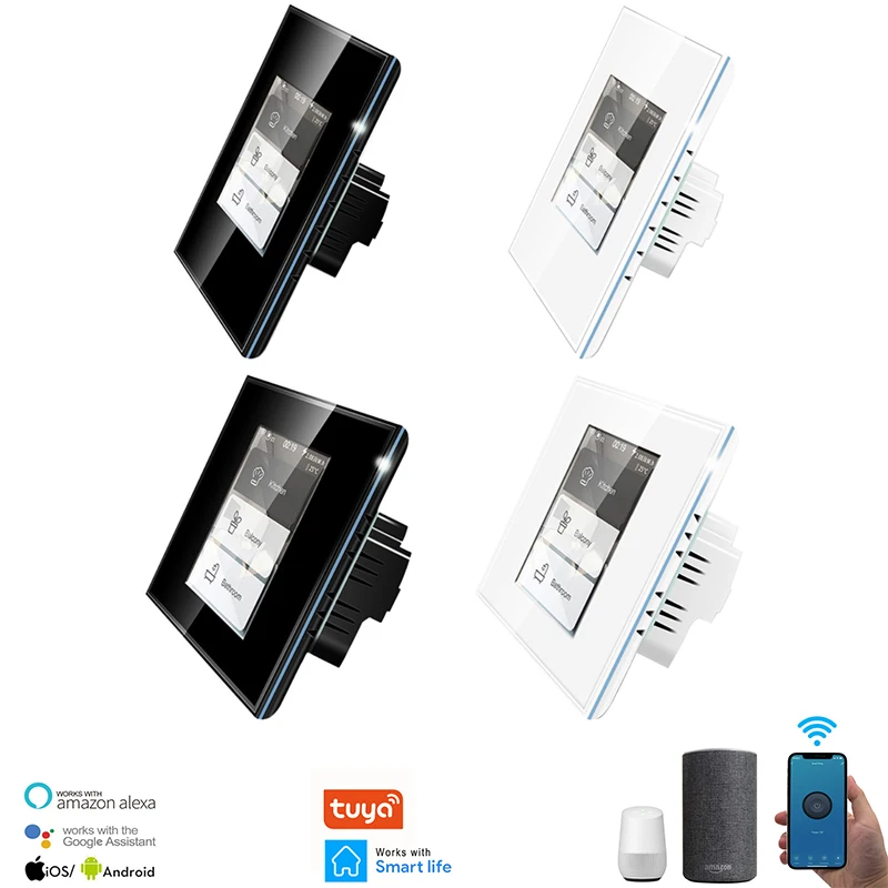 US EU Wifi LCD Smart Wall Light Switch Power Consumption Smart 4 In 1 Home Switch Work With Apple Homekit Alexa Google Home
US EU Wifi LCD Smart Wall Light Switch Power Consumption Smart 4 In 1 Home Switch Work With Apple Homekit Alexa Google Home