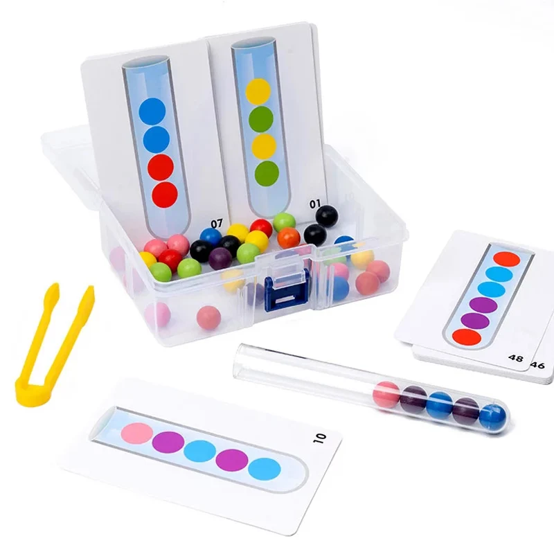 Clip Beads Test Tube Toy Children Logic Montessori Teaching Aids Educational Learning Toys For Kids Toddlers
Clip Beads Test Tube Toy Children Logic Montessori Teaching Aids Educational Learning Toys For Kids Toddlers