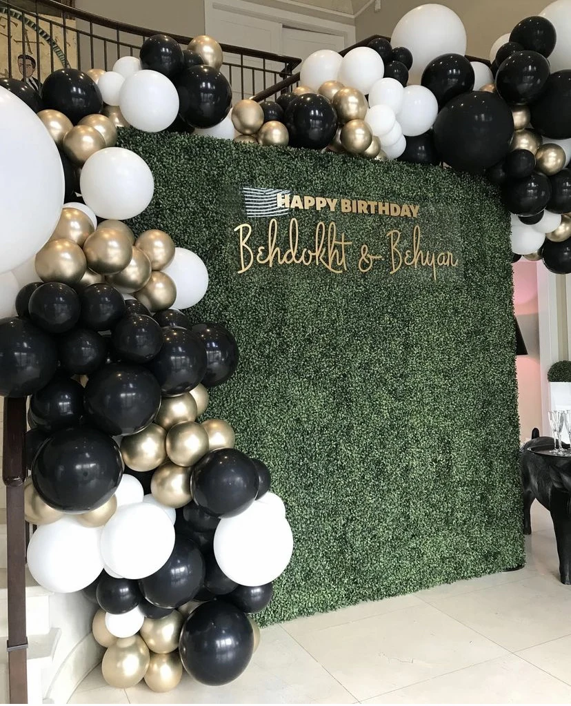 177pcs Gold White Black Balloon Arch Garland Kit Chrome Latex Balloons Wedding Decoration Birthday Party Baby Shower Decor Balls
177pcs Gold White Black Balloon Arch Garland Kit Chrome Latex Balloons Wedding Decoration Birthday Party Baby Shower Decor Balls